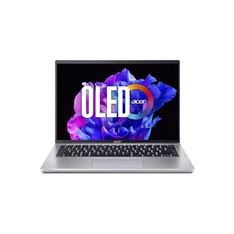 Acer Swift Go SFG14-71-58MW laptop (14"2,8K/Intel Core i5-1335U/Int.VGA/16GB RAM/512GB/Win11) - ezüst Acer Swift Go SFG14-71-58MW laptop (14"2,8K/Intel Core i5-1335U/Int.VGA/16GB RAM/512GB/Win11) - ezüst