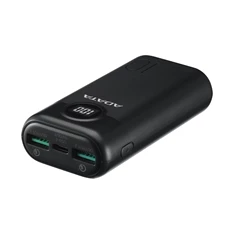 Adata AP20000QCD-DGT-CBK 20000mAh fekete power bank Adata AP20000QCD-DGT-CBK 20000mAh fekete power bank