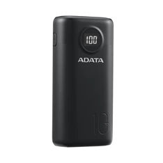 Adata AP20000QCD-DGT-CBK 20000mAh fekete power bank Adata AP20000QCD-DGT-CBK 20000mAh fekete power bank