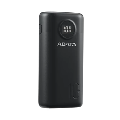 Adata AP20000QCD-DGT-CBK 20000mAh fekete power bank Adata AP20000QCD-DGT-CBK 20000mAh fekete power bank