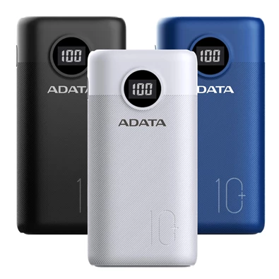 Adata AP20000QCD-DGT-CBK 20000mAh fekete power bank Adata AP20000QCD-DGT-CBK 20000mAh fekete power bank