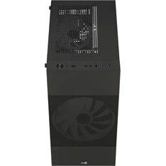 Aerocool Atomic Lite RGB fekete (táp nélküli) ablakos mATX ház
