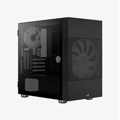 Aerocool Atomic v2 fekete (táp nélküli) ablakos mATX ház Aerocool Atomic v2 fekete (táp nélküli) ablakos mATX ház