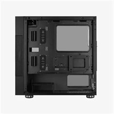 Aerocool Atomic v2 fekete (táp nélküli) ablakos mATX ház Aerocool Atomic v2 fekete (táp nélküli) ablakos mATX ház