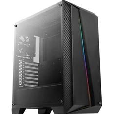 Aerocool Cylon Pro TG RGB fekete (táp nélküli) ablakos ATX ház