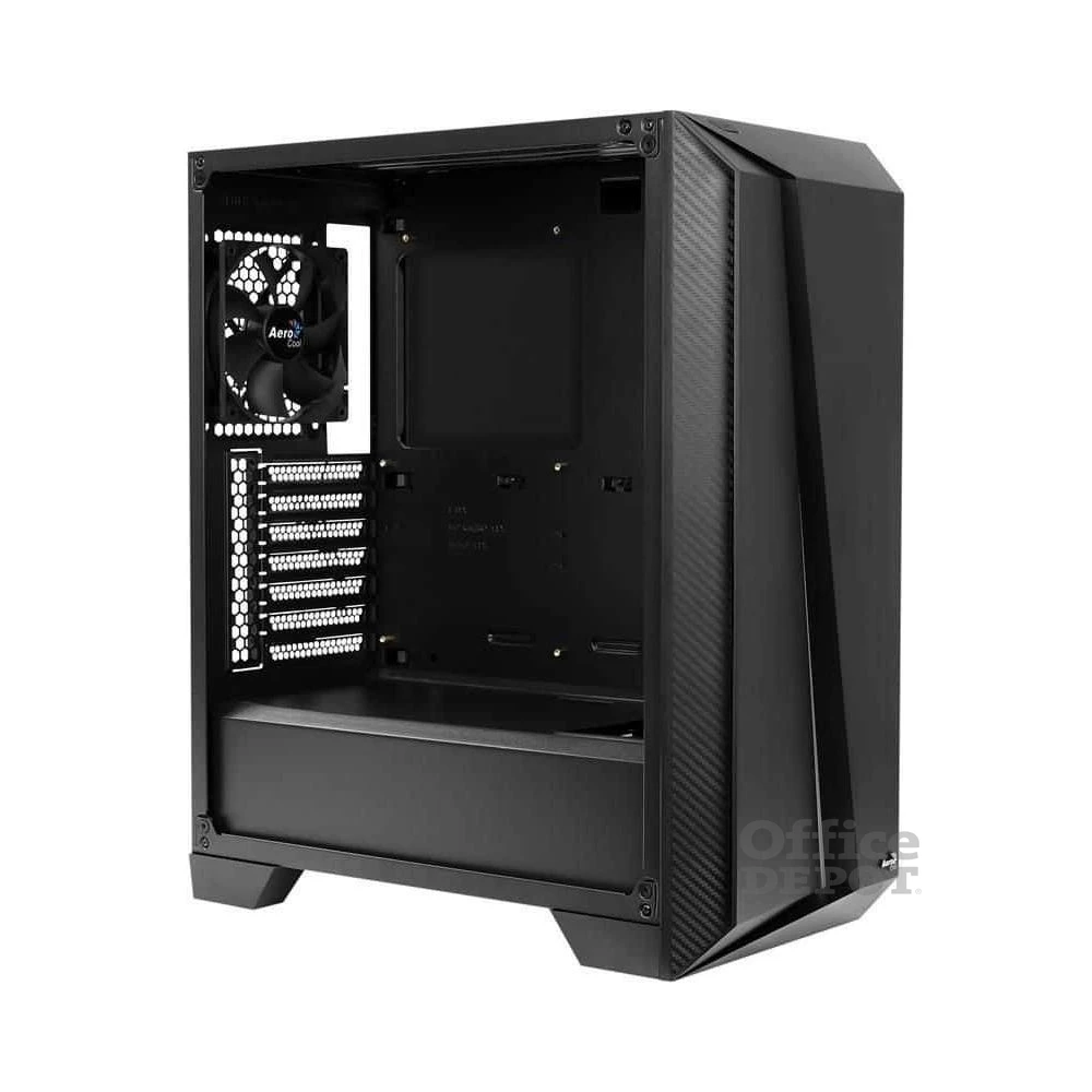 Aerocool Cylon Pro TG RGB fekete (táp nélküli) ablakos ATX ház