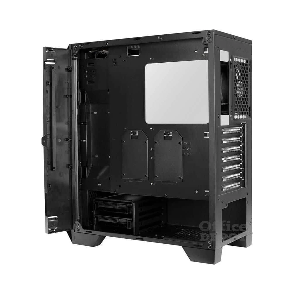 Aerocool Cylon Pro TG RGB fekete (táp nélküli) ablakos ATX ház