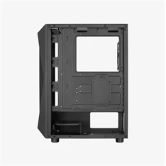Aerocool Falcon Mesh v1 FRGB fekete (táp nélküli) ablakos ATX ház