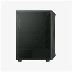 Aerocool Falcon Mesh v1 FRGB fekete (táp nélküli) ablakos ATX ház