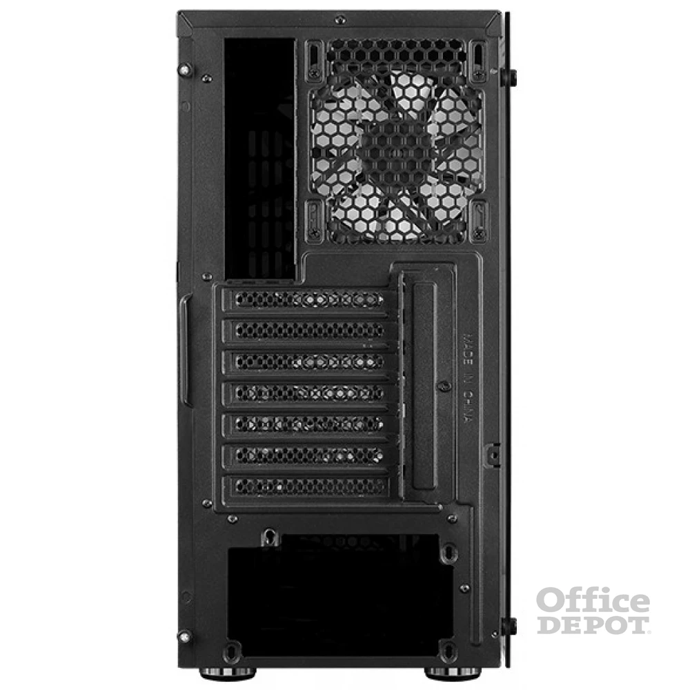 Aerocool Python RGB fekete (táp nélküli) ablakos ATX ház