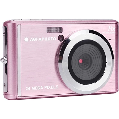 Agfa DC5500 kompakt digitális rózsaszín fényképezőgép Agfa DC5500 kompakt digitális rózsaszín fényképezőgép