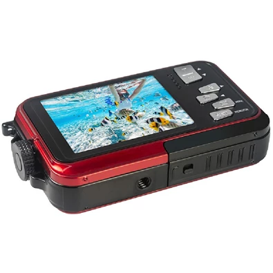 Agfa WP8000 kompakt digitális piros fényképezőgép Agfa WP8000 kompakt digitális piros fényképezőgép