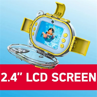 Agfaphoto Realikids vízálló kék fényképezőgép Agfaphoto Realikids vízálló kék fényképezőgép