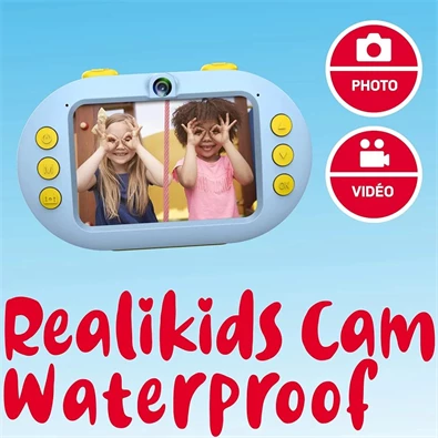 Agfaphoto Realikids vízálló kék fényképezőgép Agfaphoto Realikids vízálló kék fényképezőgép