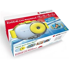 Agfaphoto Realikids vízálló kék fényképezőgép Agfaphoto Realikids vízálló kék fényképezőgép