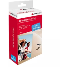 Agfaphoto színes fotópapír 30db AMP23-hoz fotópapír Agfaphoto színes fotópapír 30db AMP23-hoz fotópapír