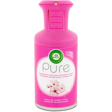 AirWick aerosol pure 250 ml cseresznyevirág illatú légfrissítő AirWick aerosol pure 250 ml cseresznyevirág illatú légfrissítő