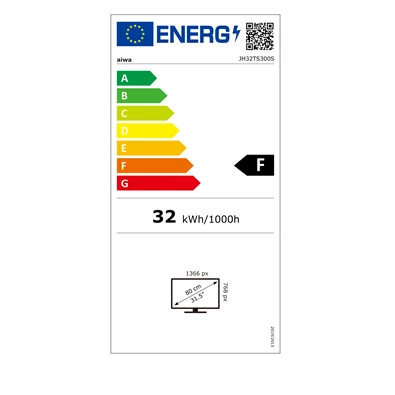 Aiwa 32" JH32TS300S HD Ready Smart LED TV Aiwa 32" JH32TS300S HD Ready Smart LED TV