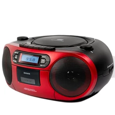 Aiwa BBTC-550RD hordozható piros rádiós CD lejátszó Aiwa BBTC-550RD hordozható piros rádiós CD lejátszó