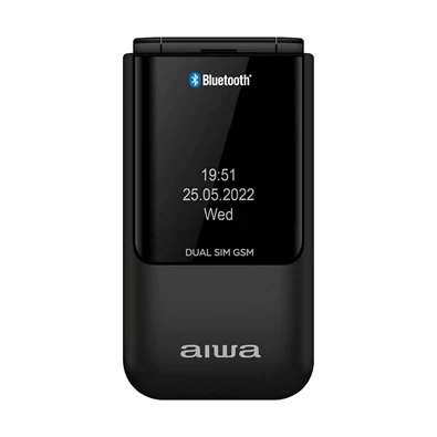 Aiwa FP-24BKMKII 2,4" fekete mobiltelefon Aiwa FP-24BKMKII 2,4" fekete mobiltelefon