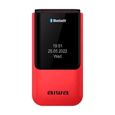 Aiwa FP-24RD 2,4" piros mobiltelefon Aiwa FP-24RD 2,4" piros mobiltelefon