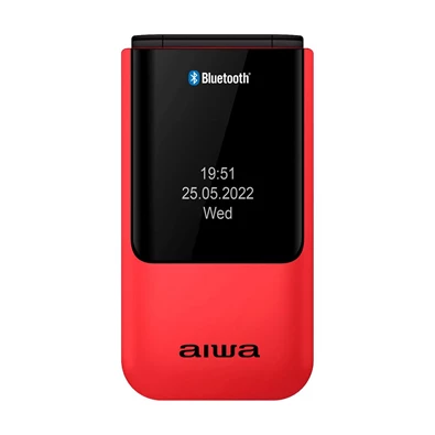 Aiwa FP-24RD 2,4" piros mobiltelefon Aiwa FP-24RD 2,4" piros mobiltelefon