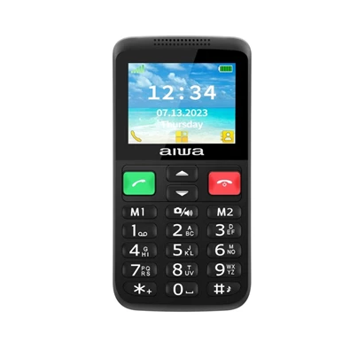 Aiwa FPH-S200-2G 2,4" fekete mobiltelefon Aiwa FPH-S200-2G 2,4" fekete mobiltelefon