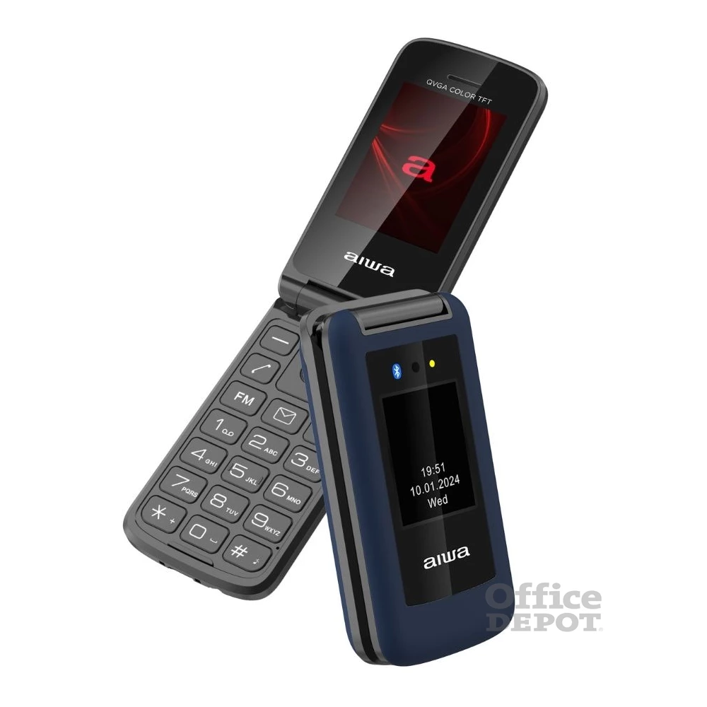 Aiwa FP-30-2G/BL 2,4" DualSIM kék mobiltelefon