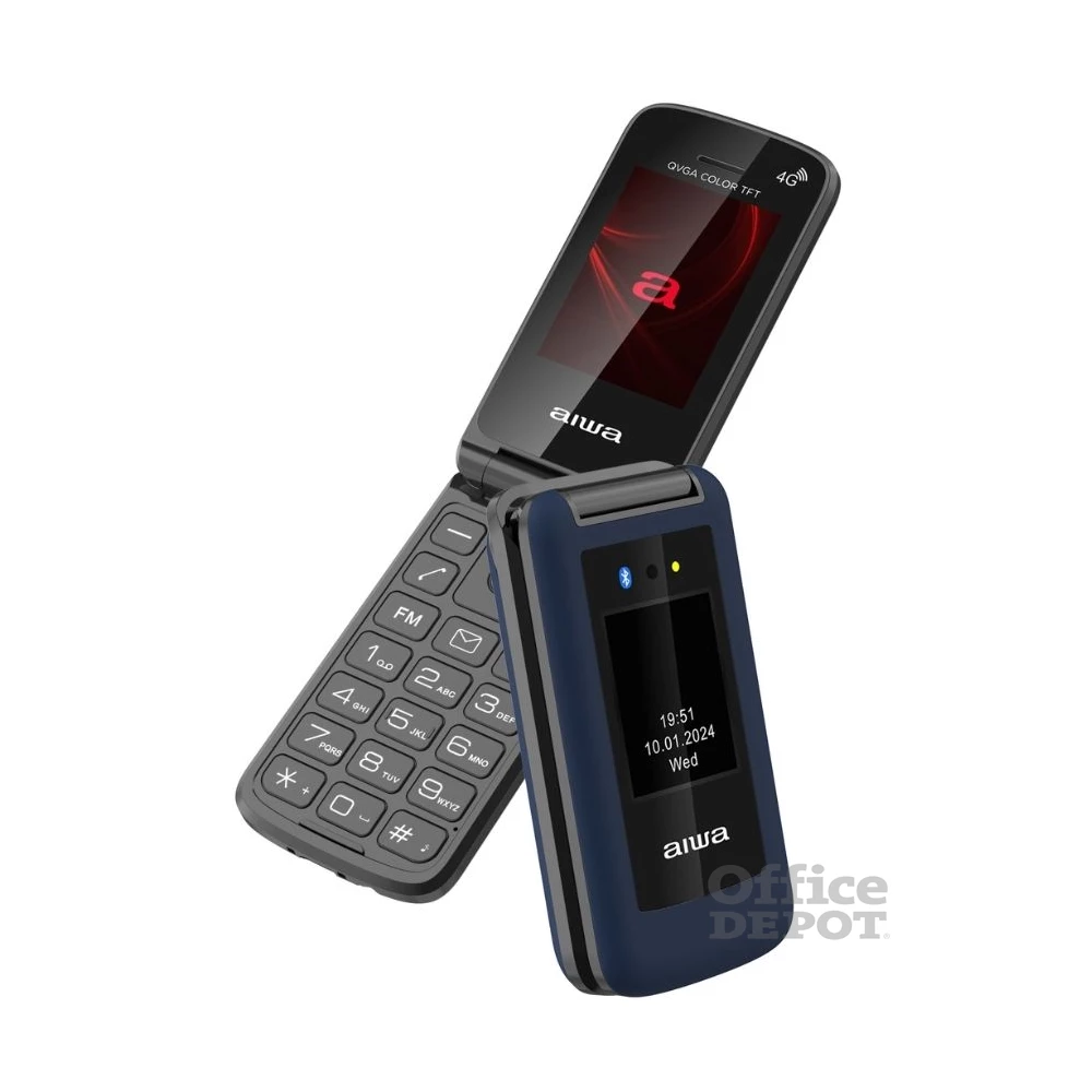 Aiwa FP-30-4G/BL 2,4" DualSIM kék mobiltelefon