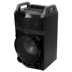 Aiwa KBTUS-700 vezetékes mikrofonnal Bluetooth hordozható fekete party hangszóró (Újracsomagolt) Aiwa KBTUS-700 vezetékes mikrofonnal Bluetooth hordozható fekete party hangszóró (Újracsomagolt)
