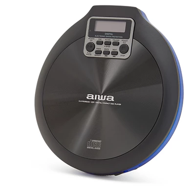 Aiwa PCD-810BL hordozható kék CD lejátszó Aiwa PCD-810BL hordozható kék CD lejátszó