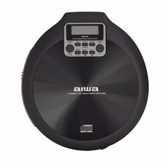Aiwa PCD-810BK hordozható fekete CD lejátszó Aiwa PCD-810BK hordozható fekete CD lejátszó