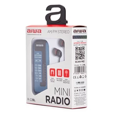 Aiwa R-22BL hordozható kék FM rádió Aiwa R-22BL hordozható kék FM rádió