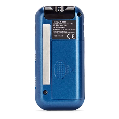 Aiwa R-22BL hordozható kék FM rádió Aiwa R-22BL hordozható kék FM rádió