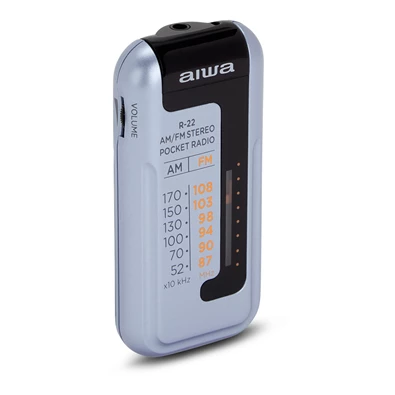 Aiwa R-22SL hordozható szürke FM rádió Aiwa R-22SL hordozható szürke FM rádió