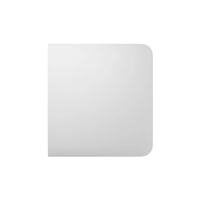Ajax SideButton (1-gang/2-way) fehér oldalsó előlap egy pólusú, vagy váltókapcsolóhoz