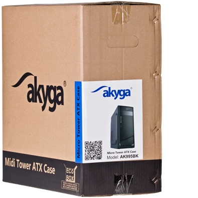 Akyga AK995BK táp nélküli ATX ház Akyga AK995BK táp nélküli ATX ház