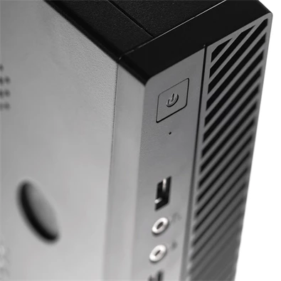 Akyga AK-100-01BK mITX fekete gépház + 60W táp Akyga AK-100-01BK mITX fekete gépház + 60W táp