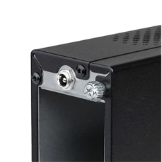 Akyga AK-100-01BK mITX fekete gépház + 60W táp Akyga AK-100-01BK mITX fekete gépház + 60W táp