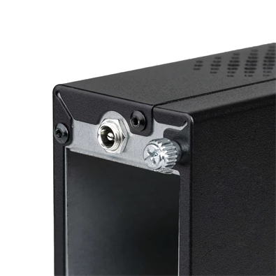 Akyga AK-100-01BK mITX fekete gépház + 60W táp Akyga AK-100-01BK mITX fekete gépház + 60W táp