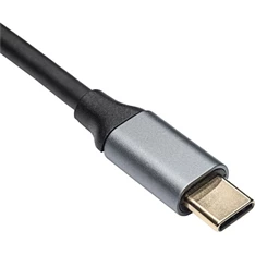 Akyga AK-AV-18 USB-C -> HDMI 1.4 M/M video kábel 1.8m fekete
