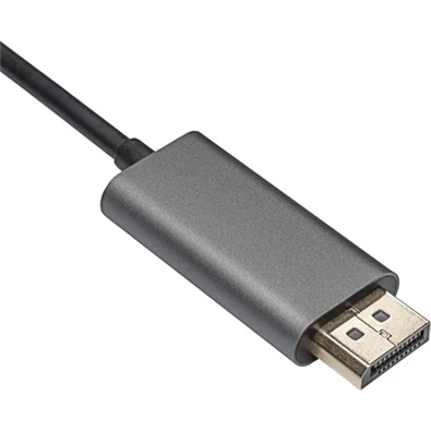 Akyga AK-AV-18 USB-C -> HDMI 1.4 M/M video kábel 1.8m fekete