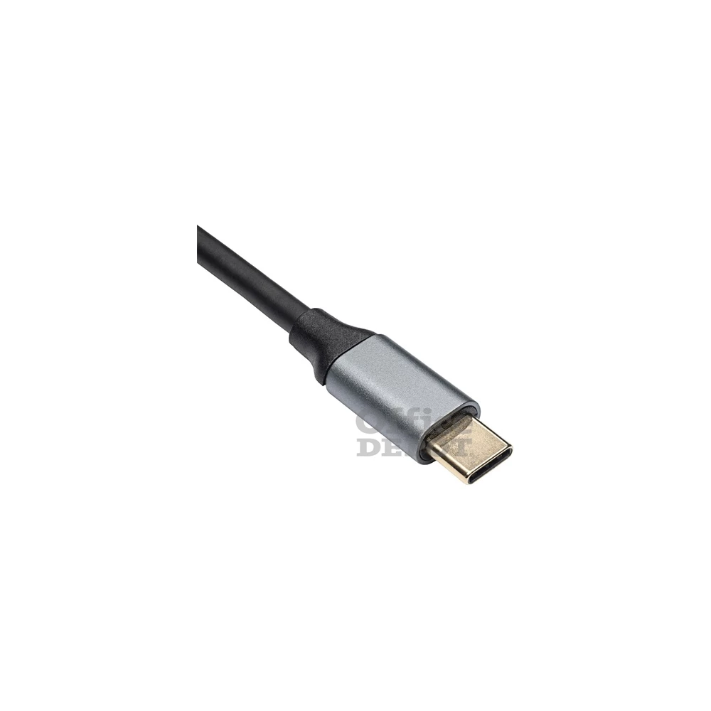 Akyga AK-AV-18 USB-C -> HDMI 1.4 M/M video kábel 1.8m fekete