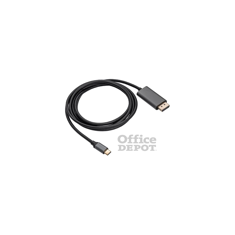 Akyga AK-AV-18 USB-C -> HDMI 1.4 M/M video kábel 1.8m fekete