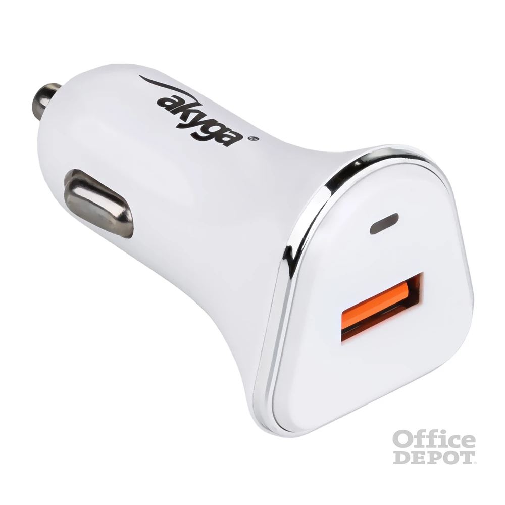 Akyga AK-CH-07 QC3.0 5-12V/3A/18W autós töltő