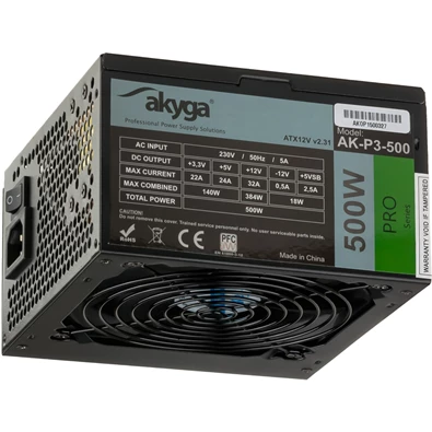 Akyga AK-P3-500 500W ATX tápegység Akyga AK-P3-500 500W ATX tápegység