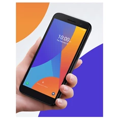 Alcatel 1 DS 2021 5" 16GB Dual SIM fekete okostelefon + DominoFix Quick alapcsomag