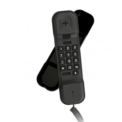 Alcatel T06 fekete vezetékes telefon Alcatel T06 fekete vezetékes telefon