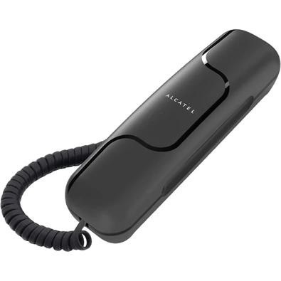 Alcatel T06 fekete vezetékes telefon Alcatel T06 fekete vezetékes telefon