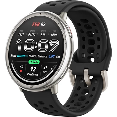 Amazfit Active 2 fekete szilikon szíjas okosóra Amazfit Active 2 fekete szilikon szíjas okosóra